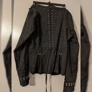 Tripp NYC Corset Lace Jacquard Jacket XL
